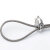 鹿色 304不锈钢钢丝绳夹头U型夹卡头钢丝夹轧头线卡子线夹 304/M3夹头（5个） 一包价 