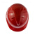 艾尼AINI燕型安全帽高强度ABS材质轻便透气头盔 桔红色 