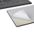 谋福（CNMF）铝塑板导示牌 标识牌 告示牌 指示牌门贴 （铝塑板 生产部）9125