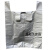 超大号加厚80黑色灰色环卫物业特大垃圾袋商用背心袋手提式塑料袋 乐贝静 65*87透明 新料50个 加厚