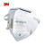 3M 口罩 KN95 9502V+防雾霾飞沫防尘透气针织带头戴式环保装 25只/袋