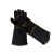 曼睩（manlu）35cm黑色黄边1双 隔热 耐高温 防烫电焊手套园艺防割手套MLG-01