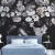 3D蓝鱼（LANYU）欧式玫瑰花卉电视背景墙壁画装饰墙纸影视墙壁纸卧室墙布定制 加厚整张-无纺布