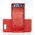 LCD液晶数显屏移动电源套料 8节18650电池盒免焊接充电宝外壳套件 红色/液晶屏 无电池