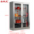 圣极光 不锈钢消防柜双门1.6米不含器材  DS801 单位：个 货期7天