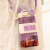 希乐（cille）儿童吸管直饮tritan材质双饮男女大容量水杯XL-2203紫色570ml