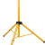 稳斯坦 W762 便携可移动三角支撑架 爆闪灯支架LED交通警示灯架可调节折叠三角架 黄色(1-2.2米)