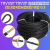 TRVVP双绞高柔拖链电缆屏蔽线2 3 4 6 8 10芯0.3 0.5控制电缆信号 拖链屏蔽5*0.5外径8)
