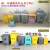 垃圾桶脚踏桶带盖分类污物桶黄色加厚塑料桌面利器盒医院用  乐贝静 120L黄色脚踏桶