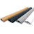 谋福（CNMF）橡胶线槽PVC软胶线槽地面走线槽明装走线槽地板槽压线板(灰色5厘米宽)