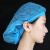安美尚（ams）一次性无纺布条形帽 特厚25克50CM（20英寸）蓝色 100只/包（2000只）1箱