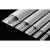 铝合金线槽铝合金线槽明装地槽半圆弧形铝金属地线槽明线防踩走线槽免钉FZB 铝合金地线槽6号加厚1.3mm