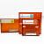 京京 粉剂盒标签针剂盒标识支持定做标签抢救车药品盒标识 桔红色 1CM红高警示280贴