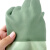 冰禹 BYC-15 工业橡胶手套 耐酸碱耐油水腐蚀耐磨防护加长一体绒浸胶手套 墨绿色 