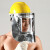 柯思捷定制炉前工防护面罩面具铝箔隔热阻燃披肩耐高温隔热冶炼冶金炼钢火花 单独面罩