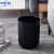 中环力安 塑料垃圾桶办公室大容量收纳桶 黑色大号ZHLA-8980