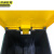京洲实邦【25L黄色专用】脚踏式医疗废弃物垃圾桶JZSB-N0030