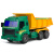 力利（LiLi）力利大号儿童玩具工程车模型惯性车运输翻斗车挖掘车大卡车男孩3- 水泥搅拌车