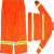 聚远（JUYUAN）20038/消防服/XF-LWS-005/ 橘红色 L