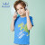 水孩儿（SOUHAIT）童装男童圆领衫T恤衫夏装新款儿童短袖T 本白 150