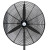 海斯迪克 HKL-1077 应急防暑风扇 工业商用风扇 强力电风扇 落地扇 塑叶 650型(3m电线)