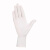 劳保佳 一次性乳胶手套 无粉耐酸碱通用型橡胶检查手套乳白色L