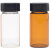 螺口样品瓶 溶液瓶 试剂瓶实验室玻璃 留样瓶 透明 棕色5/15/50ml 透明 3ml
