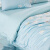 水星家纺40S莱赛尔纤维四件套丝滑透气居家套件床单被套床上用品 风沐湘晴  1.5m 床