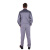 斯卡地尔夏季工作服套装 分体式长袖工装舒适高棉 CVC1401双灰 XL