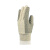 代尔塔（DELTAPLUS）手套劳保 12副 棉手套耐磨防滑抗撕裂米黄色 208007 10码