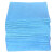 清洁除布无尘布多用途工业擦拭布无纺布汽车喷漆烤漆贴膜 蓝色平纹150张袋装