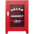 谋福（CNMF）应急疏散引导箱 火灾逃生消防器材微型消防站 疏散引导箱红色（单独空箱）