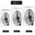 LD 工业风扇防水防尘落地扇虎威绿益牛角扇户外挂壁扇650(380V 26寸）