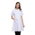 海斯迪克 白大褂不起球医生护士工作服 女款短袖(优质棉) XL码 