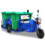 环卫垃圾清运车四桶六桶物业小区电动三轮垃圾分类车多功能废品转 标配四桶48V45安超威电池