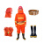 登月 97款消防救援防护服装 头盔+手套+衣服+鞋子+腰带（5件套）