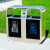 定制 户外垃圾桶不锈钢304公共场合室外果皮箱 市政公园街道分类 201-YQ04