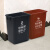 科力邦（Kelibang) 户外垃圾桶 大号20L干湿分类垃圾桶市政环卫商用垃圾桶无盖 蓝色 KB1045 可回收