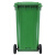 兰诗（LAUTEE）LJT3218 深圳版分类垃圾桶 大号物业环卫垃圾桶 240L绿色-厨余垃圾