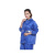 星工（XINGGONG）分体雨衣套装 成人雨衣男女士加厚雨衣雨裤 XL码宝码蓝涤丝防WF040