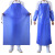 冰禹 劳保围裙 PVC防水围裙 防油耐酸碱围裙 清洁工作 蓝色PVC AA13511