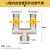 郦狼燃气波纹管三通 全铜加厚H型U型T型燃气阀门三通4分煤气 U型活接+双外丝