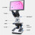 普力捷 高清生物显微镜学校实验室高倍高清观察显微镜 XSP-H1600（显微镜+相机+10寸屏