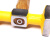 OLOEY钣金锤汽车钣金工具凹陷修复整形锤扁头尖头圆头锤车门车身铁锤子 扳金锤（扁头）