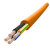 兆龙 411 4G0.75mm² PVC护套拖链电缆 橙色-100米 现货速发ZL5411341