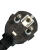 欧标VDE电源线铜0.75/1/1.5/2.5平方1.8米3米欧规电源线插头线 黑色 剥皮镀锡  3x1平方 5m