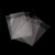 冰禹 BYjq-78 透明自粘袋 OPP自封袋 透明收纳袋 仓库塑料袋（200个）10*18cm 5丝