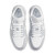 耐克（NIKE）AIR JORDAN 1 LOW AJ1 女子运动鞋灰白潮流复古耐磨防滑休闲板鞋 DC0774-105 灰白 35.5