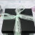 铸固 彩色包装缎带扎带 DIY蝴蝶结礼品盒丝带金葱带圣诞彩带 2.5cm50码黑色有字丝带