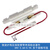 微波炉高压保险管带壳保险丝套件 5KV 0.6A-0.9A适用格兰仕 5KV0.65A_套件